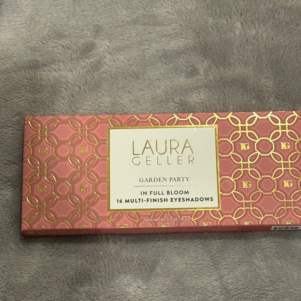 Laura Geller Garden Party In Full Bloom 16 Multi-Finish Eyeshadow Palette New